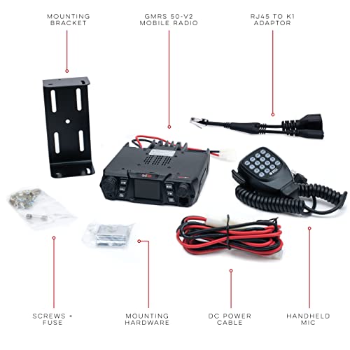 Btech GMRS-50V2 50W 256 Fully Customizable Channels Mobile Gmrs Two-Way Radio. Repeater Compatible thumb #5