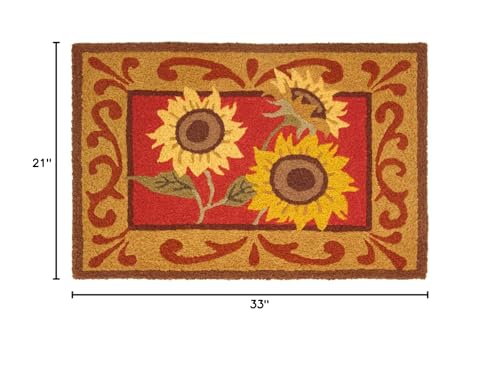 Tapete Jellybean Provence Sunflowers 20 x 30 pulgadas miniatura 2