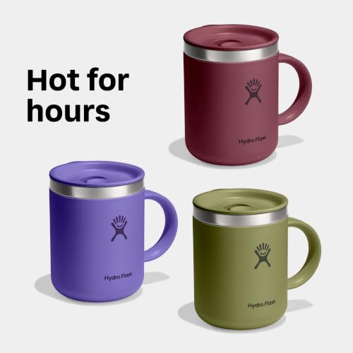 Hydro Flask Coffee Mug – Insulated Stainless Steel, Non Spill, Leak Resistant Travel Mug 12 Oz Deep Teal - image 7