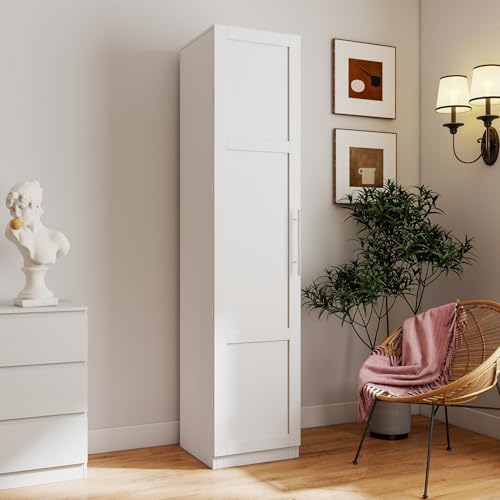 Gefaxi 70" Tall Kitchen Pantry Wooden Storage Cabinet with 5