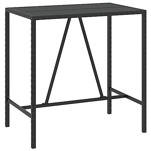 Ensemble de bar de jardin résistant aux intempéries avec coussins confortables - 7