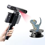 Escáner 3D para impresión 3D portátil, escáner de modelo 3D con velocidad de escaneo de 18 FPS de precisión de 0,05 mm, escaneo 3D a todo color para arte y diseño, satisface sus necesidades de escaneo