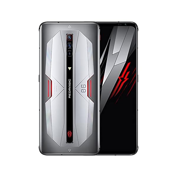 Red-Magic-6-Pro-Dual-SIM-165Hz-Display-5G-Gaming-Smartphone-Factory-Unlocked-US-Version-16-GB-RAM-256-GB-64MP-Camera-Android-11-Cell-Phone-Silver Red Magic 6 Pro Dual SIM 165Hz Display 5G Gaming Smartphone Factory Unlocked US Version 16 GB RAM + 256 GB 64MP Camera Android 11 Cell Phone Silver