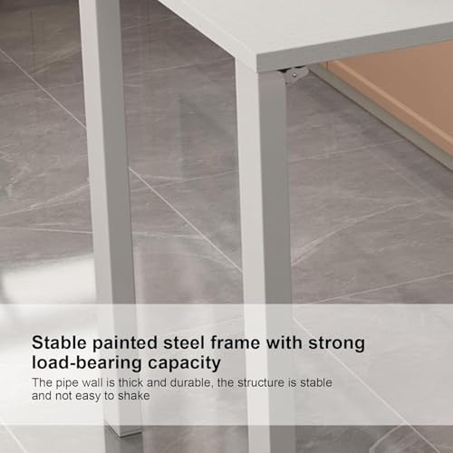 Table pliante murale en bois : solution espace pour cuisine étroite - 5