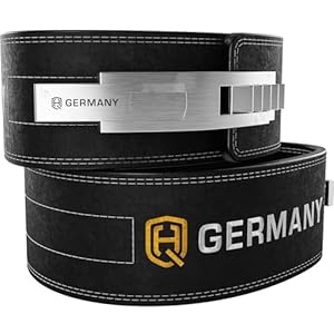 Gewichthebergürtel S/M/L | Lifting Belt | 100% Rindsleder, 100% Edelstahl