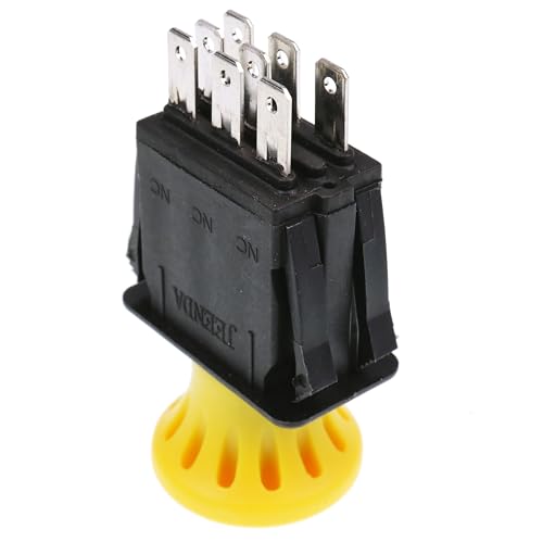 Interruptor de toma de fuerza compatible con Toro Exmark 116-0124 repuesto de 8 terminales 3