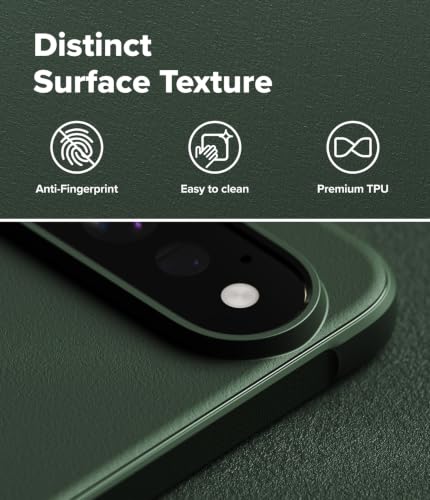 Image of Ringke Onyx for Google Pixel 11 Pro Case Back Cover | Dark Green, Non-Slip, TPU Bumper, Anti-Fingerprint, Slim Fit, Scratch Resistant, Shockproof, Precise Cutouts, Firm Grip
