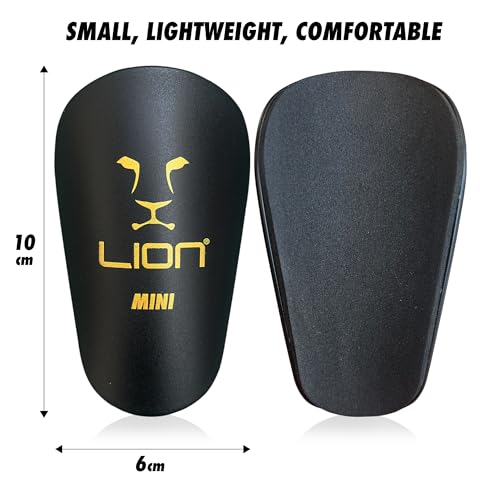 Mini Football Shin Pads/Guards - Ultra-Lightweight, Compact & Comfortable - Image 3