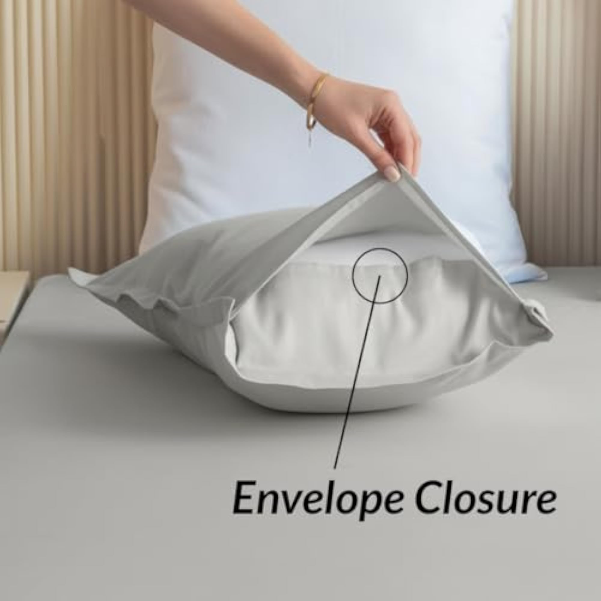 210 TC Premium Cotton Pillow Covers
