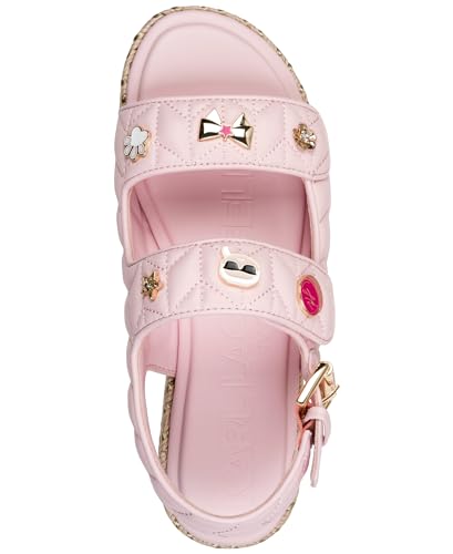 Image of KARL LAGERFELD Women's Charlay Double Strap Sandal With Pin Embellishments