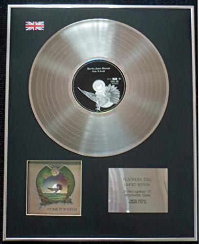 Century Music Awards - Barclay James Harvest - Limited Edition CD Platinum LP Disc - Gone to Earth