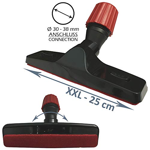 PakTrade Staubsauger Tierhaardüse Für Einhell INOX 1250, 1250/1, Philips HR 6303, HR6303, LG Electronics TB-39, Tchibo TCM 255 397