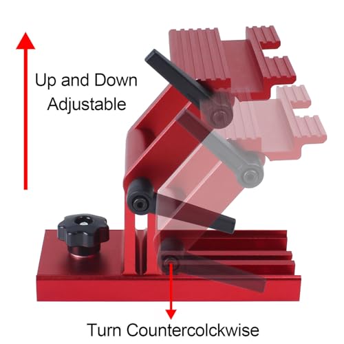 Burins de guide d'affûtage : gabarit réglable aluminium - 6