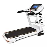 Esteira Elétrica Dobrável 2.5HP com Inclinação Automática, Tela Touch de 10', Suporta até 150kg, Corrida Profissional até 18,8km/h