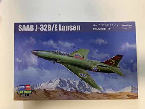 Maquette Saab J-32B/E Lansen Hobby Boss 1/48 en plastique