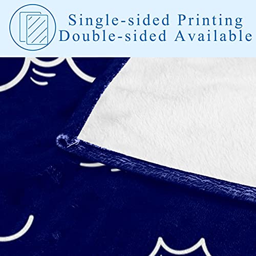Couverture douce motif vagues pour des instants de bien-être absolu - 5