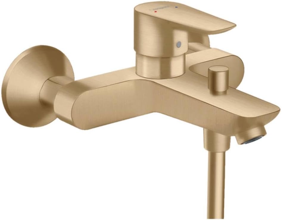 hansgrohe 71740140 Talis E Einhebel-Wannenarmatur Aufputz Brushed Bronze Single-Lever Bath Mixer tap, Wanne