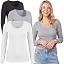 3pk - White, H Grey, Black