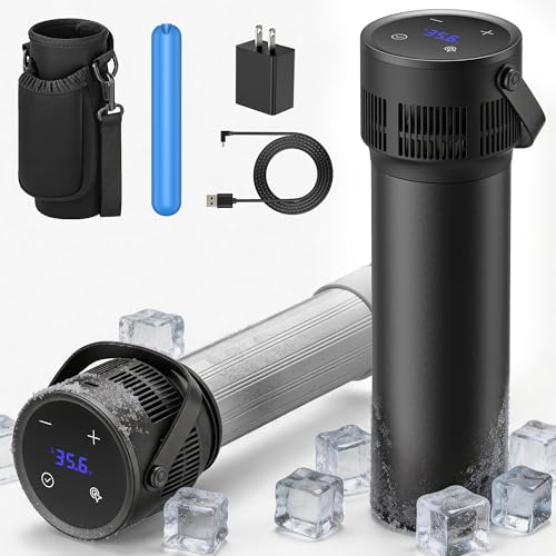 Electric Insulin Cooler Travel Case TSA Approved Medication Cooler for Travel 35-68F Adjustable & Real-time Temperature Display Portable USB Insulin Fridge with Biogel for 17 Pens