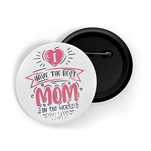 Image of dhcrafts Pin Badge Multicolor Family Glossy Finish Design Pack of 1 (58mm)