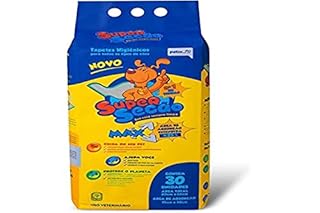 TAPETE HIGIÊNICO PARA CÃES SUPER SECÃO MAX -30 UNIDADES