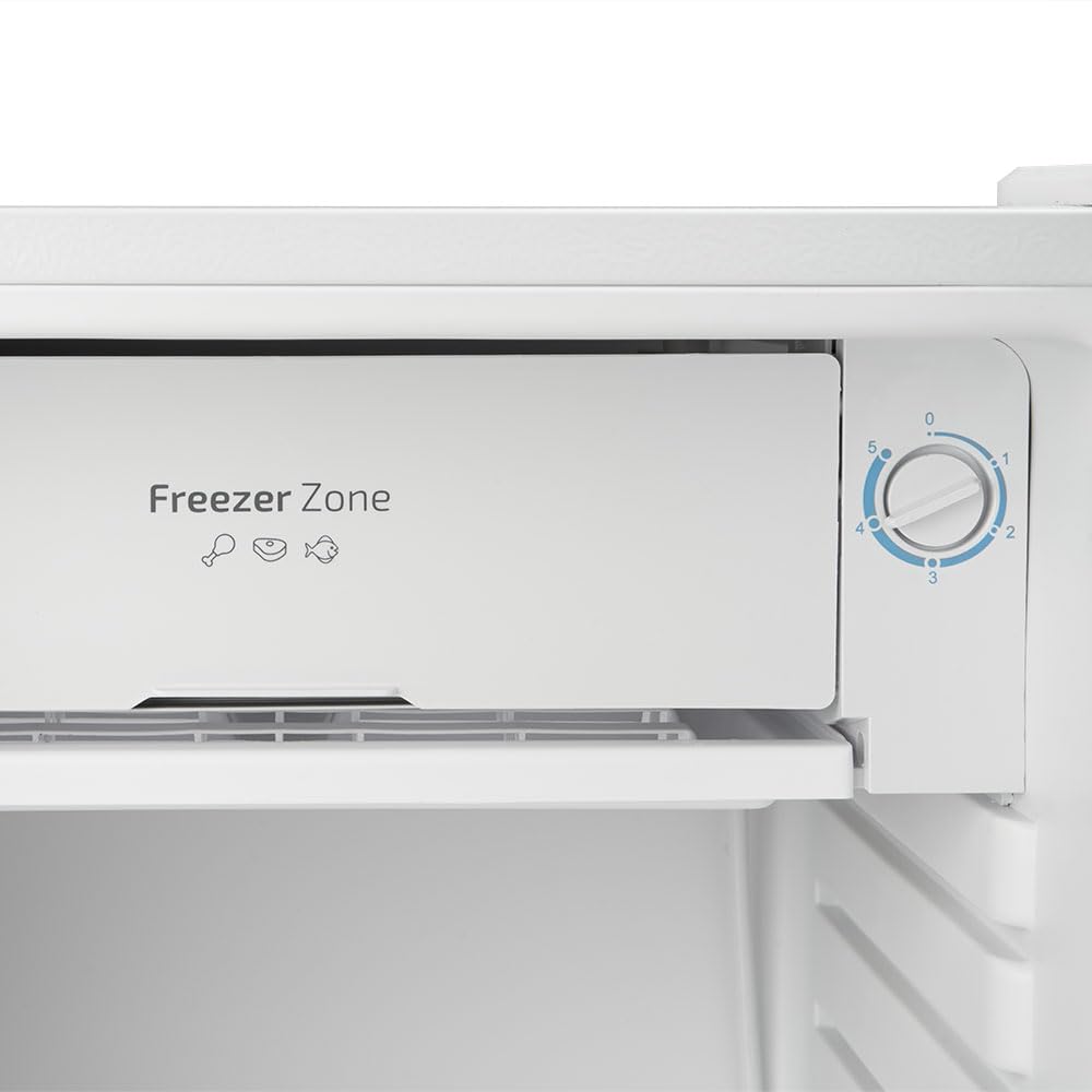 Orbegozo Nevera con compresor NCO 3090, capacidad 91 litros, clase E, dimensiones: 475 x 832 x 442 mm, blanco.