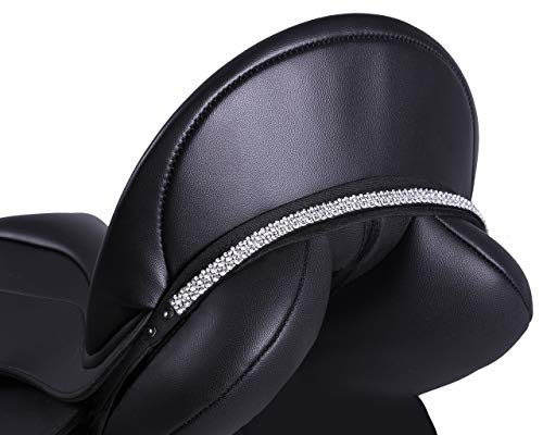 Bijou selle Verbena QHP décoration troussequin équitation