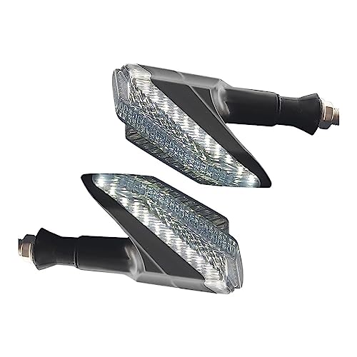 Clignotant LED universel moto pour remplacer un feu cassé 12V blanc