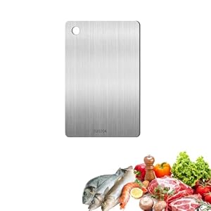 Tabla de Cortar de Titanio, Nueva Tabla de Cortar de Titanio 2024, Multifunción, Tabla de Cortar de Titanio de Grado Alimenticio de Doble Cara, para Garantizar el Sabor Original de Los Ingredientes