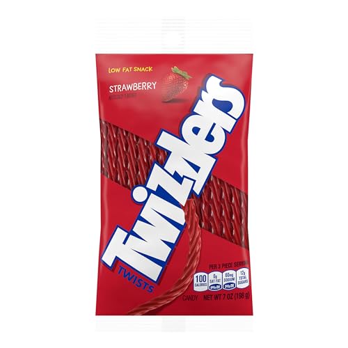 Twizzlers Strawberry Licorice Candy Bag - 7 oz