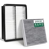 Cabin & Engine Air Filter Set for Kia Cadenza 2014-2016(Gas), Optima 2011-2015(Hybrid/Gas), Hyundai