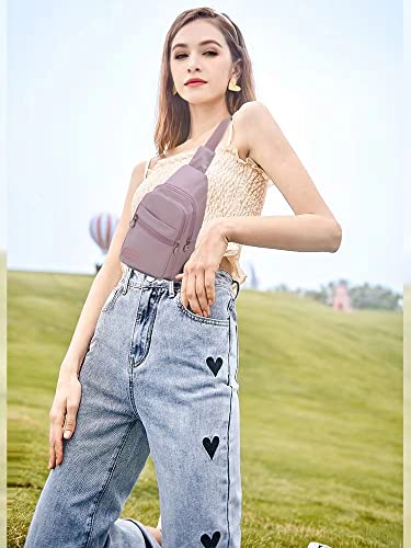 Image of Small Sling Bag for Women Crossbody Sling Backpack Casual Daypack Backpack Cross Body for Travel Outdoor Hiking