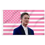 Shmbada Drew Starkey Rafe Cameron 3x5 Foot Decorative Flag with 2 Brass Grommets for Outdoor Indoor, Double Stitched, Wall Hanging Room Decor Tapestry, College Dorm Room Porch Outside Decorations