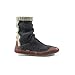 ACORN Men's Slouch Boot Slipper, Charcoal Ragg Wool, Large/10.5-11.5 B US