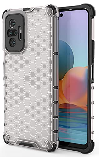 Image of Glasgow Back Case Cover Designed for Mi Redmi Note 10 Pro - Transparent