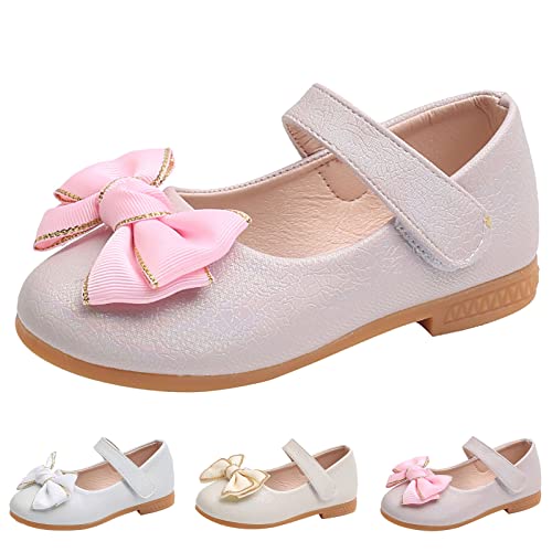 sfdgfhyf Little Kid Nonslip Sneakers Fashion Children Sandals Girl Casual Shoes Flat Bottom Lightweight Solid Color Bow2