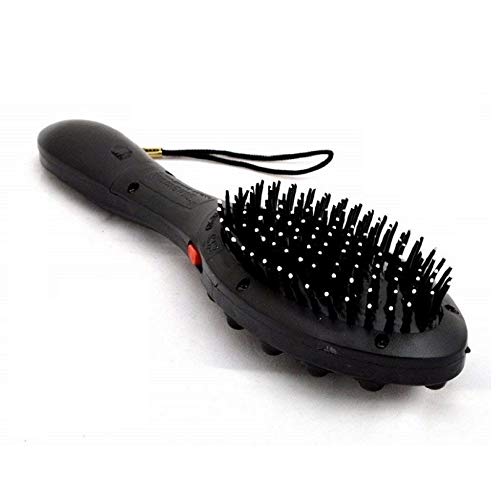 Nightstar Electric Vibrating Hair Massage Brush with Double Speed in Treatment Head Massager Comb Machine (Black) (B08MTMFRCV) Amazon Price History, Amazon Price Tracker