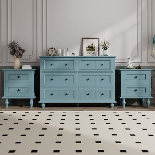 Scurrty Antique Bedroom Set Blue