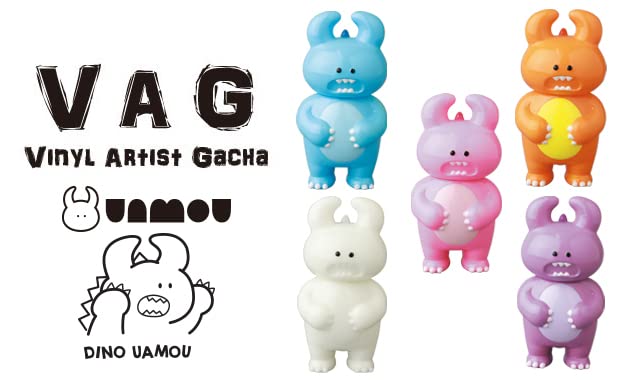 UAMOU ウアモウ ダイノウアモウ ピンク ブルー セット Amazon | VAG SERIES 26 第26弾 DINO UAMOU ウアモウ 全5種 セット