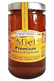 PRODUCTO DE TRADICIÓN FAMILIAR: Esta miel de gran calidad está hecha de forma tradicional, y producida en pequeñas granjas familiares en España. Además, la miel VidiFood es 100% natural.