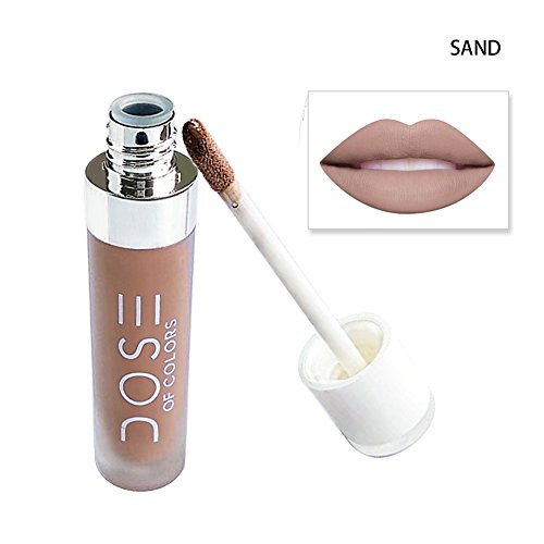 SOC 14 Farben Matte Lipgloss Wasserdicht Langlebig Nicht Verblassen Lippenstift Sexy Long Lasting Waterproof Moisturizing Lip Gloss Fashionable Colors Lipstick Molie