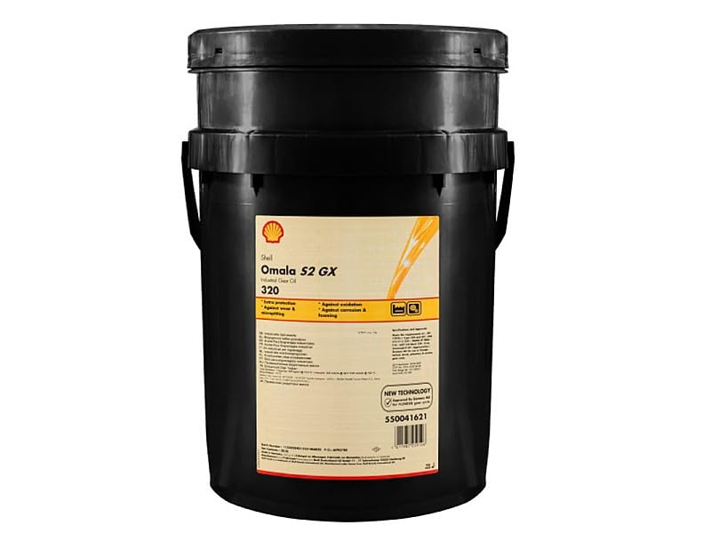 SHELL OMALA S2 G 320 INDUSTRIAL GEAR OIL 20LTR : Amazon.sg