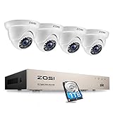 Alle Ihre Dateien LOKAL und SICHER: Ihre Videoaufzeichnungen sind immer lokal auf der Festplatte des HD DVRs gespeichert. Es werden keine Videodaten auf dem Cloud-Server hochgeladen und Sie haben selbst die Kontrolle über Ihre Videos. Einfache Dateisicherung, schließen Sie einfach einen USB-Stick an, um spezielle Videos oder die gesamten Daten extern zu sichern.