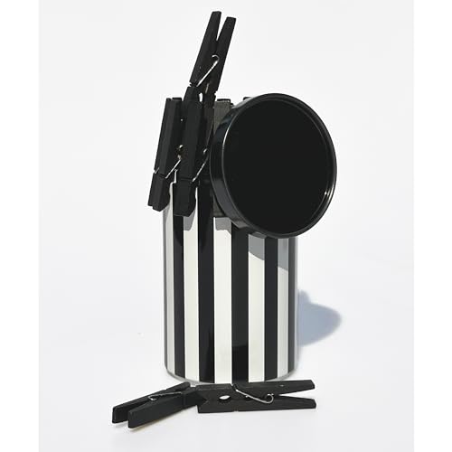 LWR CRAFTS Wooden Small Clothespins 1-7/8" 4.8cm 50 Pieces Per Pack (Black) - Image 7