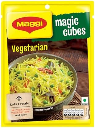 MAGGI MAGIC Cubes, Vegetarian Masala, 240g