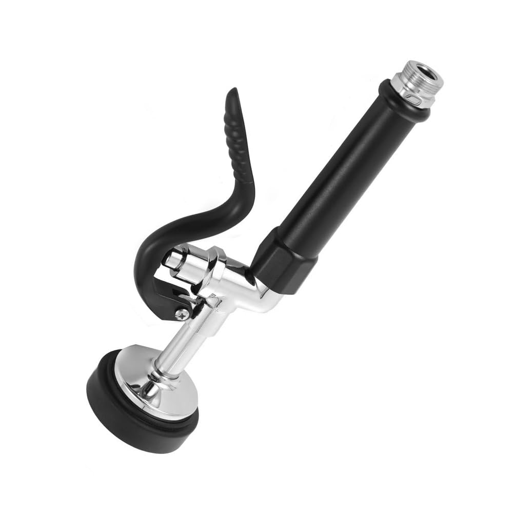 Pommeau de douche pour robinet de cuisine professionnel, douchette pivotante multifonction haute pression avec finition chromée, accessoires pour lave-vaisselle