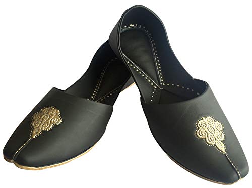 Men's Khussa Shoes Punjabi Jutti Rajasthani Mojari Kolhapuri Jaipuri Ethnic Indian Shoes2