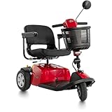 Rascal Conquest 3-Wheel Heavy-Duty Outdoor Mobility Scooter, Long-Range Battery-Powered Electric Travel, 350lb Capacity, Battery Included