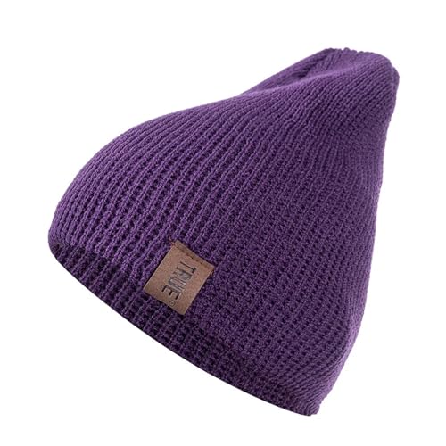 Gorro tejido de invierno para looks urbanos diarios en la calle y paseos