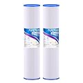 PUREPLUS 5 Micron 20" x 4.5" Whole House Pleated Sediment Filter for Well Water, Replacement Cartridge for ECP20-20BB, AP810-2, SPC-45-2020, R30-20BB, HDC3001, ECP5-20BB, 2Pack